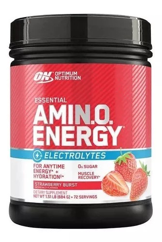 Aminoácidos Esenciales + Elect. 5g Amino. 100mg Caf , 684gm