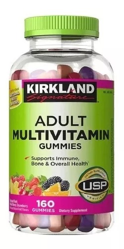 Kirkland Multivitaminas Adulto 160 Gomitas.