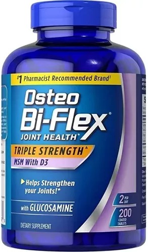 Osteo Biflex Triple Stregnth Msm Vitamina D3 200 Cáps. 