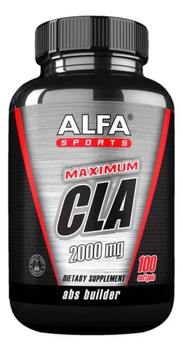 [96385] Alfa Sports, Cla 2000mg Ácido Linoleic. 100 Cáps. Blandas