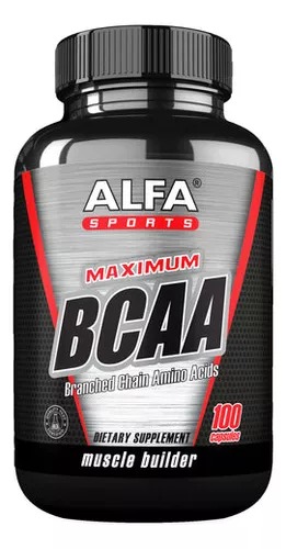 [96363] Alfa Sports, Máximum Bcaa, Amino Ácidos  100 Cáps. 