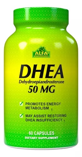 [17204] Alfa Vitamins, Dhea 50mg. 60 Cáps. 