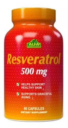 [96258] Alfa Vitamins, Resveratrol 500 Mg. 60 Cáps. 