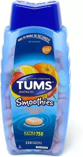 [72147] Antiácido Tums Ultra 1000  Masticables 265 Tabletas. 