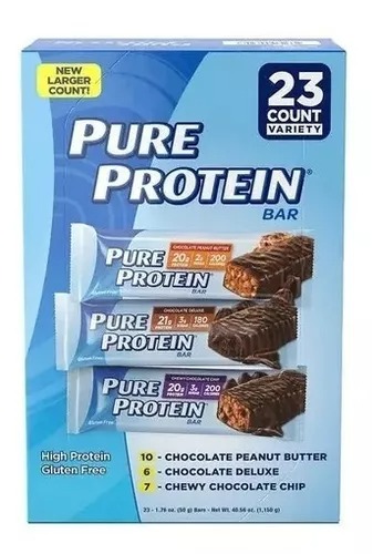 [1508436] Barritas de Proteína / Caja De 23 Unidades / Pure Protein