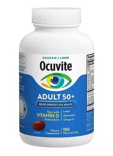 [M2310130406] Bausch Lomb, Ocuvite  Vitaminas  Para Ojos, 150 Soft Gels.