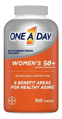 [88882202] Bayer One-a-day Mujer 50+ Multivitamina/Multiminerales 300 Tabletas.