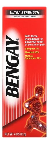 [02624L] Bengay, Crema Analgésica Tópica, Ultraconcentración, 113g