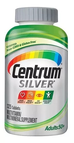 [1102928] Centrum Silver 50+ Multivitamínico 325 Tabletas. 