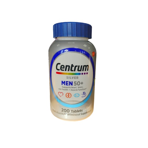 [XS6V] Centrum Silver Men +50 Multivitaminico 200 Tabletas
