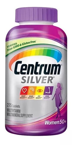 [1320304] Centrum Silver Multivitamínico Mujer +50 de 275 Cáps. 