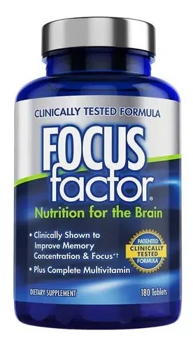 [1282245] Focus Factor Nutrición Para El Cerebro 180 Tabletas