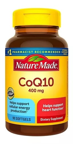 [1327667] Nature Made Coq10 400 Mg. 90 Cáps.  Blandas (coenzima Q 10)