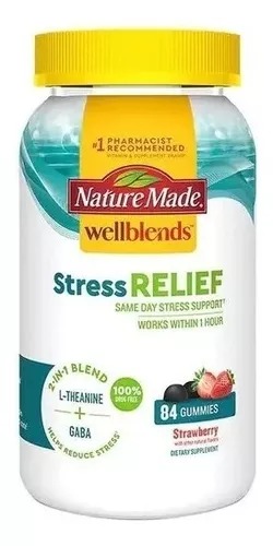 [2488448] Nature Made L-theanine*gaba Stress Relief,  84 Gomitas. 