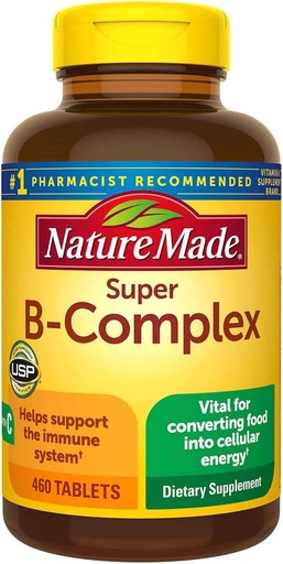 [580655] Nature Made Super B Complex + C 460 Tabletas