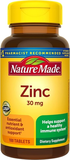 [2567565] Nature Made Zinc 30mg 300 Tabletas