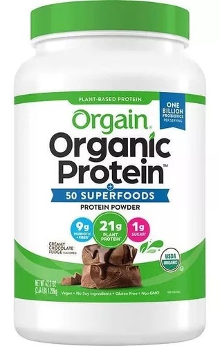 [1502205] Orgain Proteína Orgánica, Base Plantas, Chocolate  1.20kg