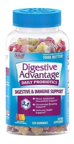 [836820] Probiotico ,digestive Advantage 120 Gomitas. Probiotico 