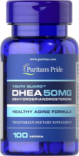 [4044UM0725] Puritan's Pride DHEA 50 Mg, 100 Tabletas