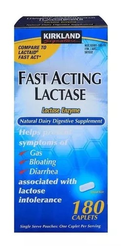 [561532] Super Enzimas Digestivas Lactase- 180 Cáps.  
