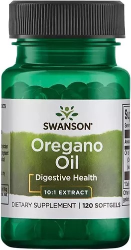 [SW1016] Swanson Aceite De Oregano / 150mg / 120 Cáps.  Blandas