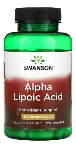 [SWU190] Swanson Alpha Lipoic Acid 300 Mg 120 Cáps. 