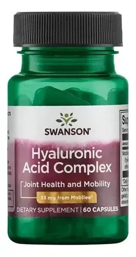 [SWU861] Swanson Complejo Ácido Hialurónico 33mg 60 Cap