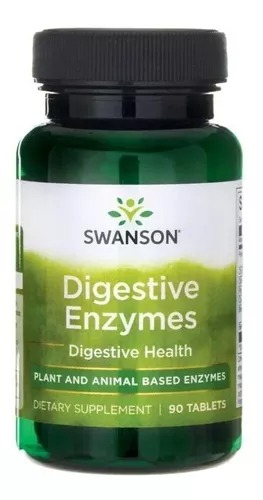 [SW712] Swanson Enzimas Digestivas 90 Cap Refuerza La Salud Digestiva