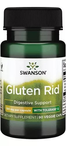 [SWU962] Swanson Gluten Rid Tolerasia Al Gluten 100 mg 90 Cáps. 