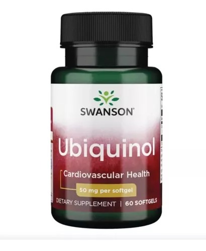 [SWU393] Swanson Ubiquinol 50mg. Salud Cardiovascular 60 Cáps. 