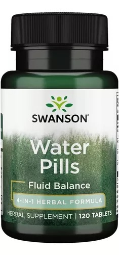 [SWD013] Swanson Water Pills (diuretico Natural) 120 Tabletas.  