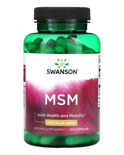 [SWU655] Swanson, Msm Cartílago, Colágeno, Tendones 1000mg 120 Tabletas. 