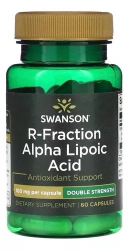 [SWU250] Swanson, R - Fraction Alpha Lipoic Acid 100 Mg, 60 Cáps. 