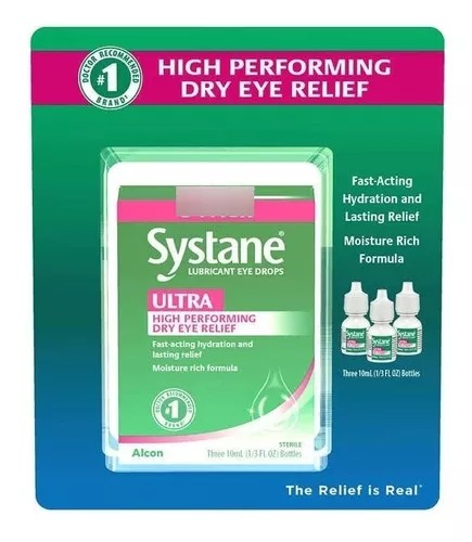 [402463] Systane Ultra Lubricante De Ojos Gotas, 30 Ml. Triple Pack.