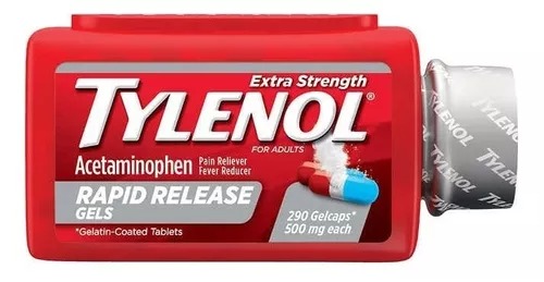 [504882] Tylenol Extra Strength 500 Mg 290 Gel Rapid Acetaminophen