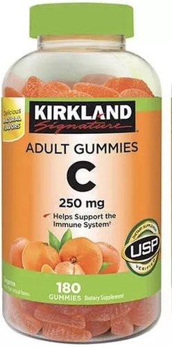 [1050777] Vitamina C Kirkland, 256 Mg 180  Gomitas.