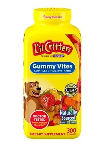 [1223025] Vitamina D L'il Critter Gomitas. Multi Vitamina Con Plus Zinc