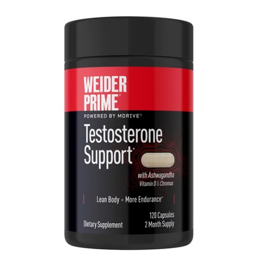 [886740] Weider Prime Soporte de Testosterona, 120 Cápsulas
